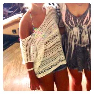 Crochet swim cover up